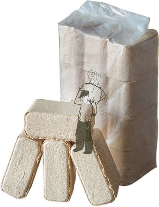 RUF Houtbriketten 960 kg Pallet (96x10 kg) Premium Hardhout - Afbeelding 2